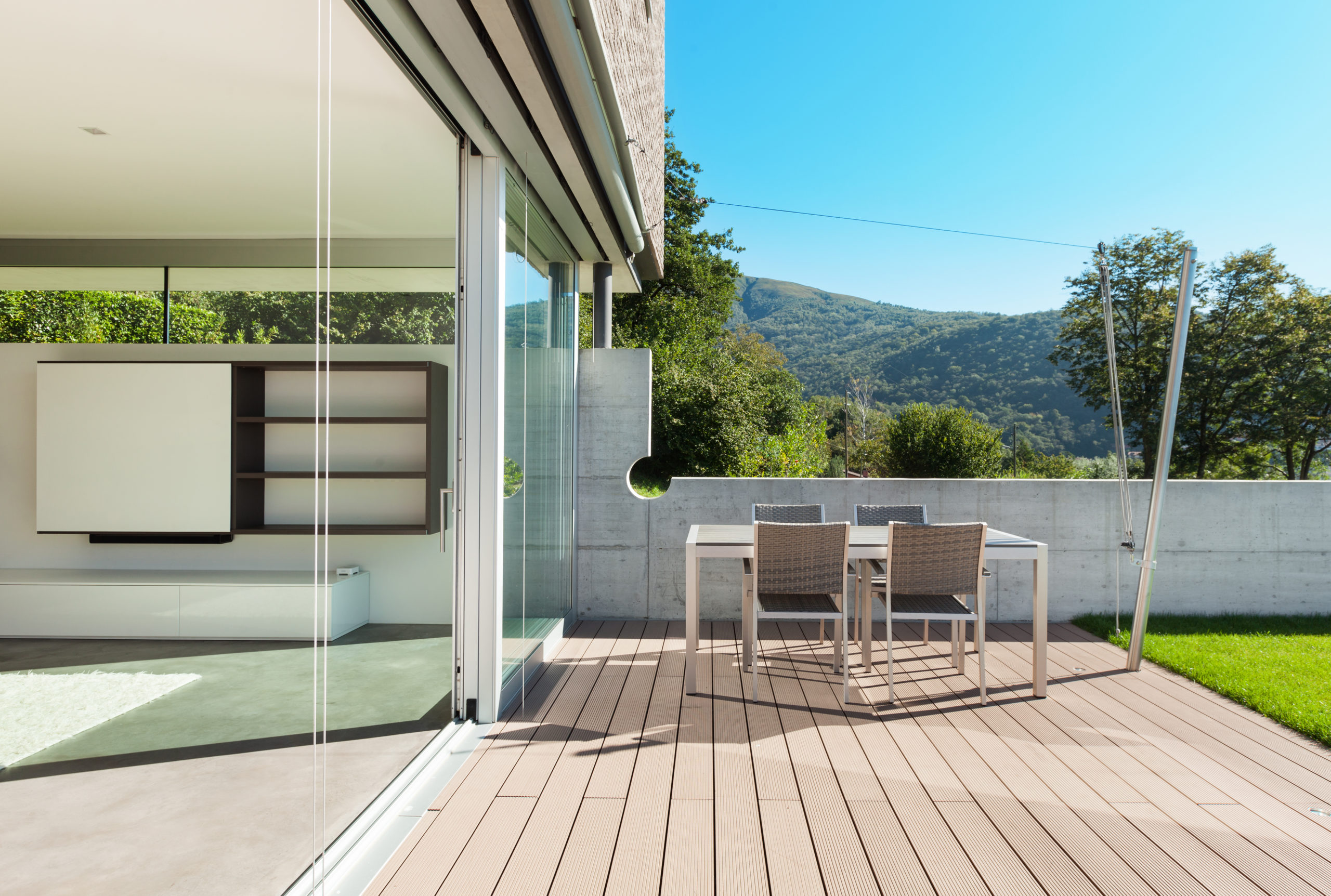 Architecture, modern house, outdoor