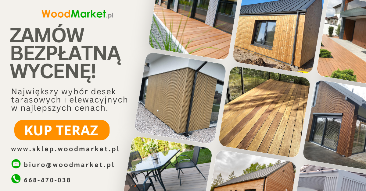 Deski Elewacyjne woodmarket - zamów z montażem